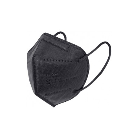 10ud mascarillas FFP2 color negro (envasado individual)