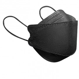 10 Mascarillas FFP2 NEGRA (equivalente KF94) alta calidad + gancho extensor de regalo