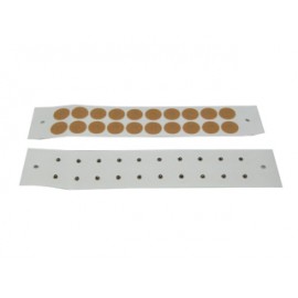 Bolitas metálicas adh. bañadas en oro hipoalergenico (magneticas 700 gauss) 300 un