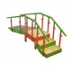 Escalera 3 peldaños con rampa infantil