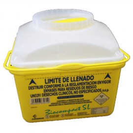 Contenedor de agujas 5 litros