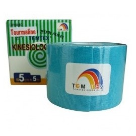 TEMTEX con Tourmaline Kinesiology Tape 5cm x 5m colores a elegir