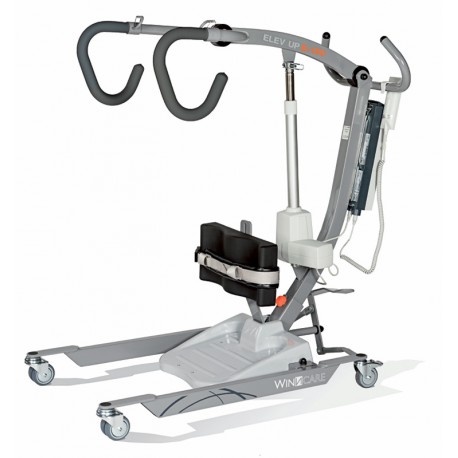 Grúa bipedestación ELEV UP e-150 plegable con arnés