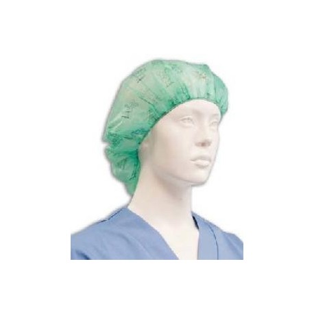 Gorros Papel redondo médico 100 Unidades