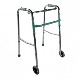 Andador de aluminio plegable Paso a Paso (ORT20534)