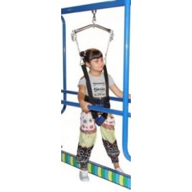 Arnés infantil para paralelas con monorrail.