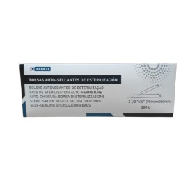 Bolsas Autoadhesivas de Esterlización, 90x260mm (200 unidades)