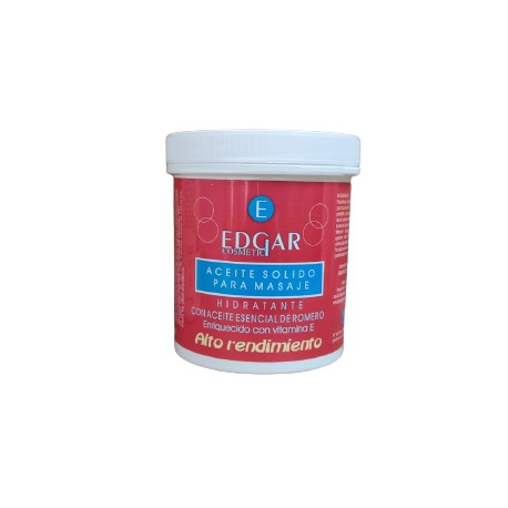 Aceite sólido de masaje con extracto de Romero, EDGAR, 500 ml (EDG-asr500)