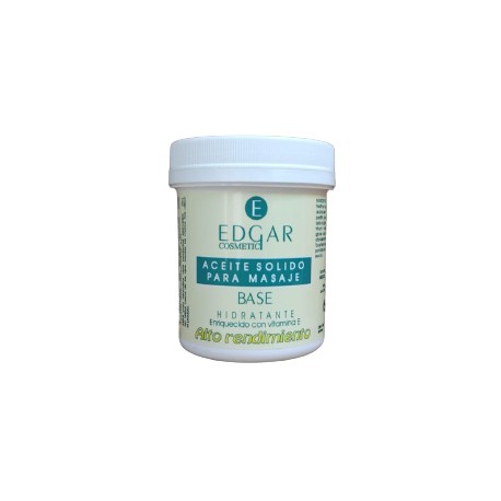 Aceite sólido base de masaje EDGAR, bote 500 ml (EDG-asb500)
