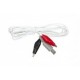 Pinzas de cocodrilo con cable para electroestimulador ITO