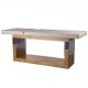 Camilla Fija/regulable 2 cuerpos de madera natural OCCI SPA