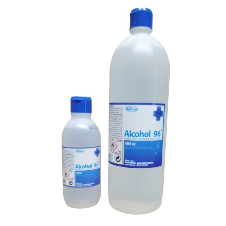Alcohol 96º para desinfección, 250ml o 1000ml