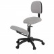 Silla ergonómica S-130 con base rodable y respaldo