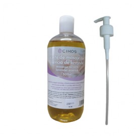 Aceite de lavanda 500ml CIKOS alto poder hidratante y deslizante