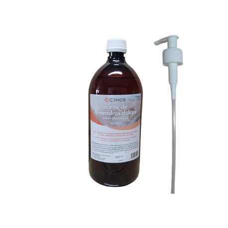 Aceite CIKOS de Almendras dulces 1000ml alto rendimiento