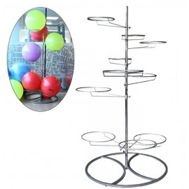 Soporte de pie para 10 balones gigantes