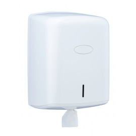 Dispensador de papel mecha, color blanco
