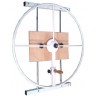 Rueda de hombro aro de metal a pared (REGO-FM-016)