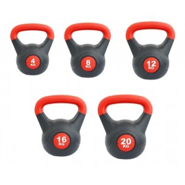 Kettlebells de PVC, varios pesos