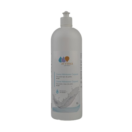 Crema de masaje neutra ACRIMA,1000 ml con dosificador sin parabenos
