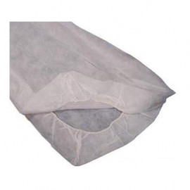 100 Sabanillas Extra Blanca Ajustable de polipropileno (10ud) 30 gr 80 cm x 210 cm