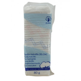 Algodón hidrófilo ZIG-ZAG 80gr