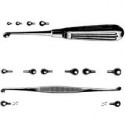 Cucharillas y curetas